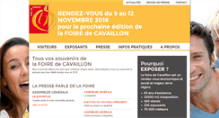 Desktop Screenshot of foire-cavaillon.org